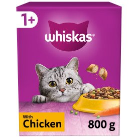 Whiskas 1+ Adult Cat Complete Chicken 800g x 5