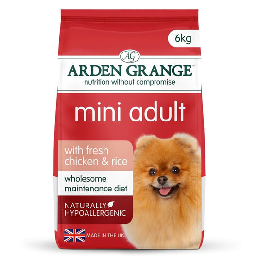 Arden Grange Adult MINI Dog Chicken & Rice 6kg