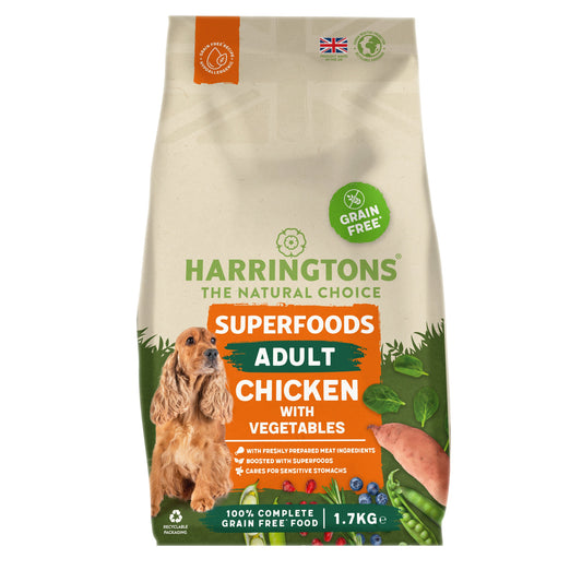Harringtons Adult GRAIN-FREE Superfoods Chicken 1.7kg