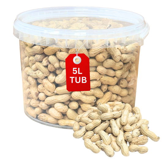 5L Tub Peanuts in Shell- Beewarm Wild Birds Food