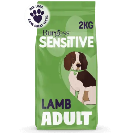 Burgess Sensitive Adult Dog Lamb & Rice 2kg