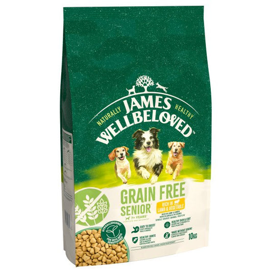 James Wellbeloved Senior Dog Grain-Free - Lamb 10kg