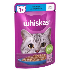 Whiskas Pouch 1+ Singles Tuna in Jelly 85g x 28
