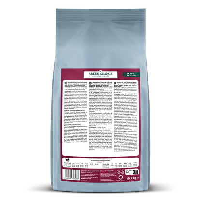 Arden Grange Sensitive GRAIN-FREE Puppy / Junior - Venison & Potato 2kgArden Grange Sensitive GRAIN-FREE Puppy / Junior - Venison & Potato 2kg