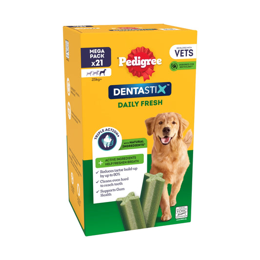 Pedigree Dentastix FRESH Large - 21 Stick x 4