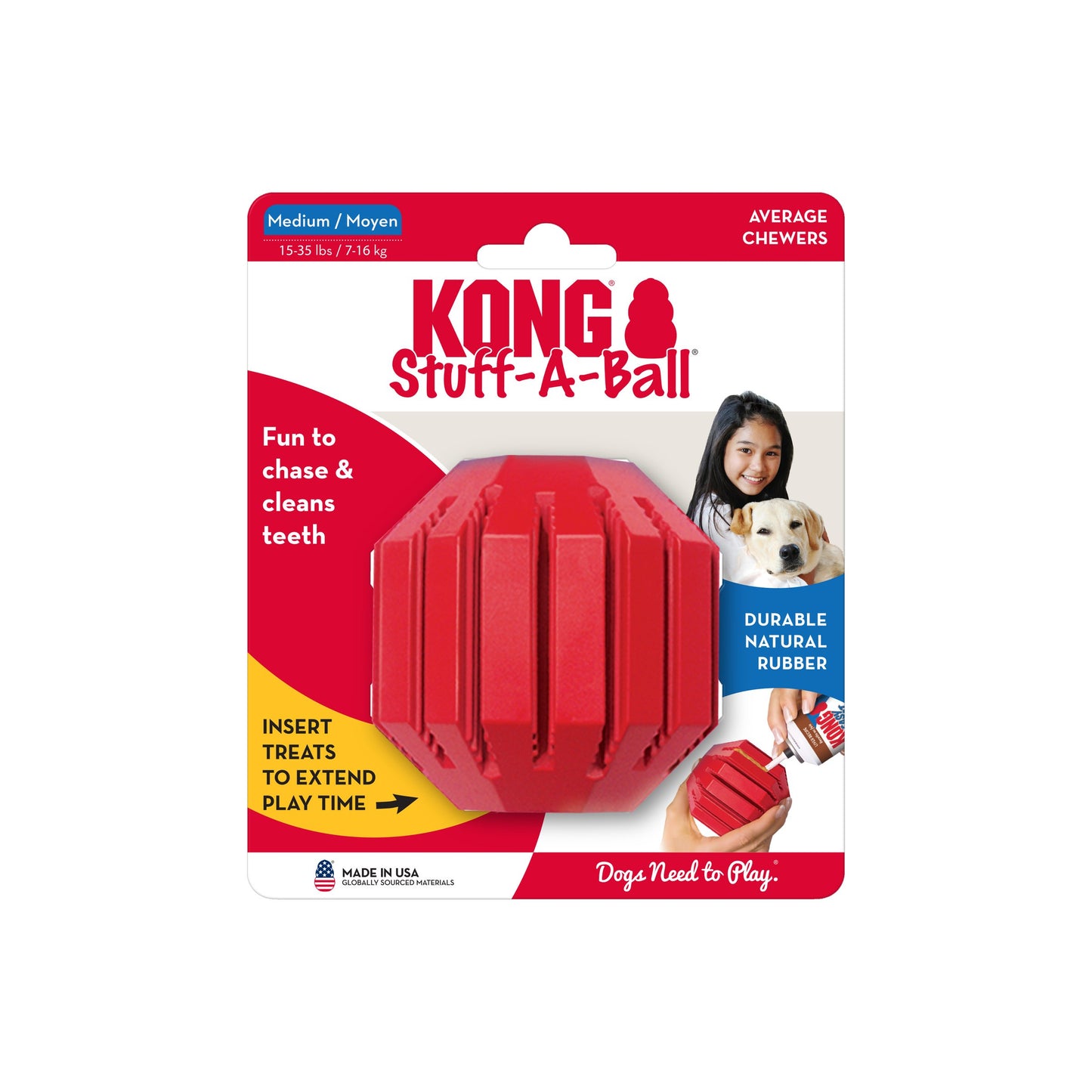 KONG Stuff-a-Ball - Medium x 1