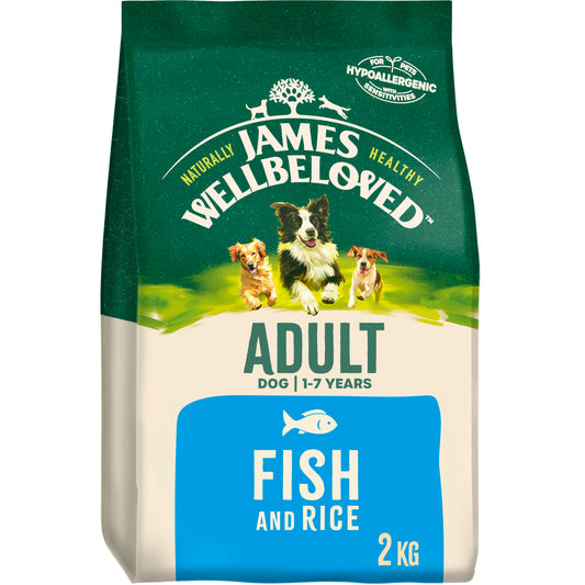James Wellbeloved Adult Dog - Fish & Rice 2kg