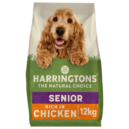 Harringtons Senior Dry Dog Food Rich in Chicken & Rice 12kg