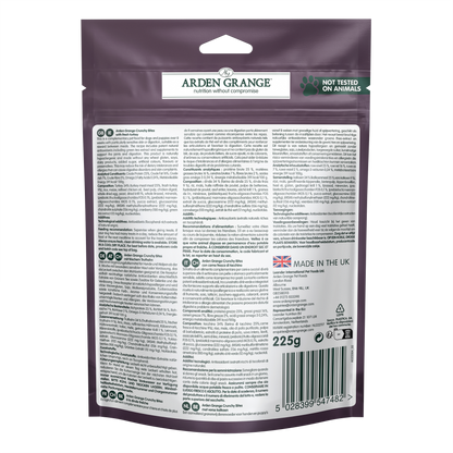 Arden Grange Crunchy Bites - Turkey 225g x 10