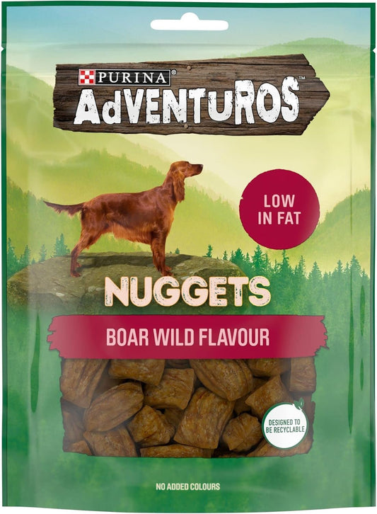 Purina Adventuros Nuggets Boar Flavour 90g x 6