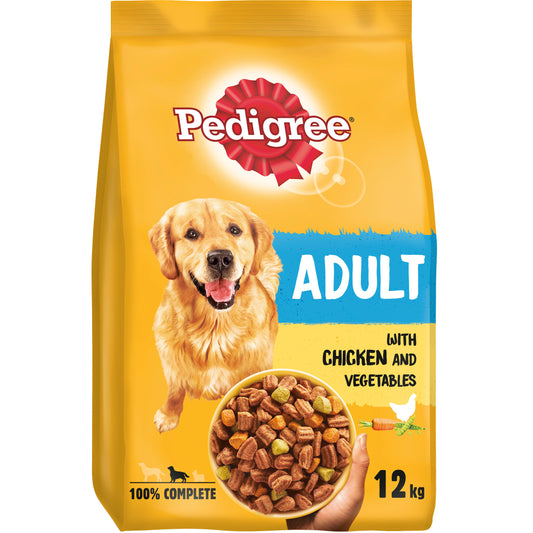 Pedigree Complete Adult Tender Goodness Poultry & Veg 12kg