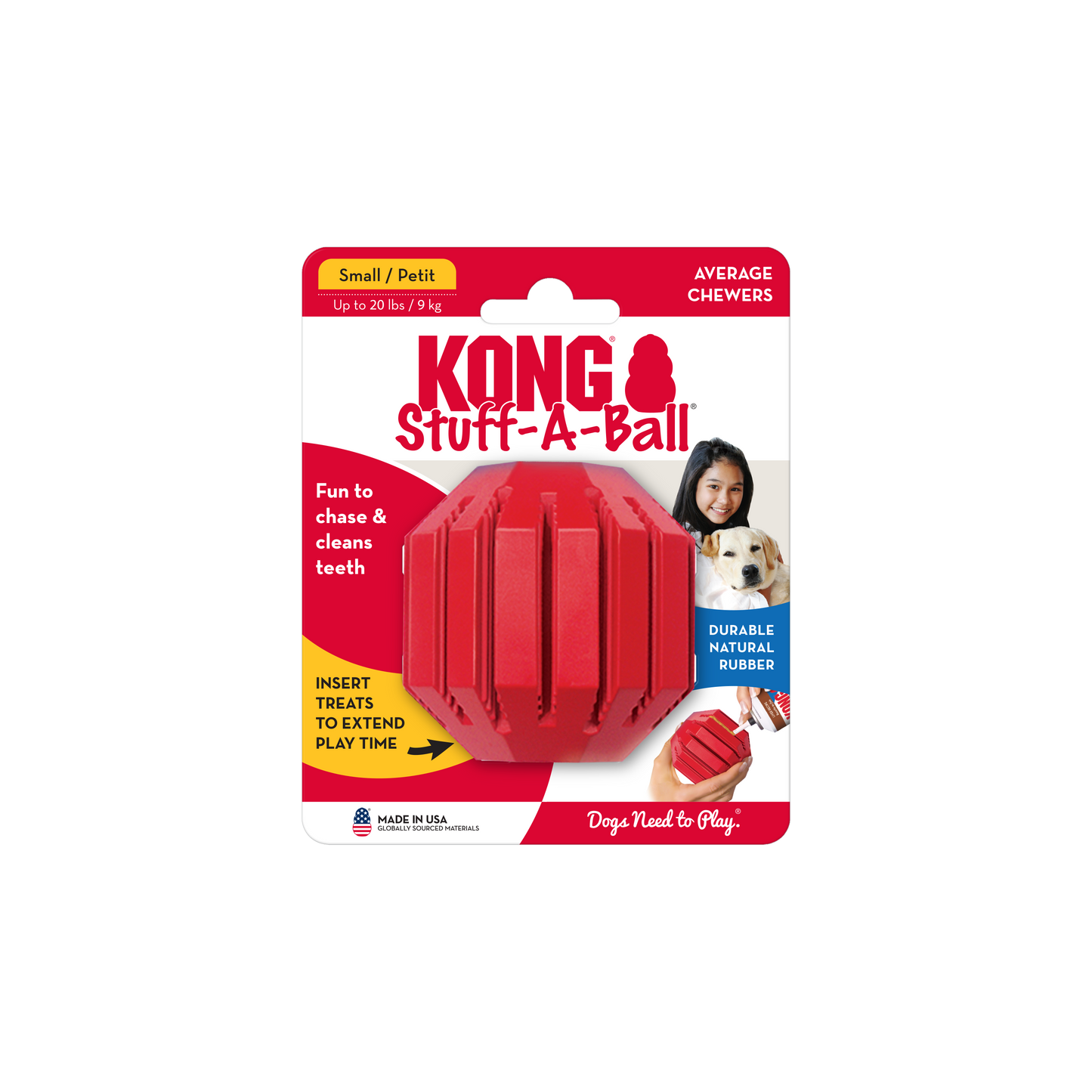 KONG Stuff-a-Ball - Small x 1
