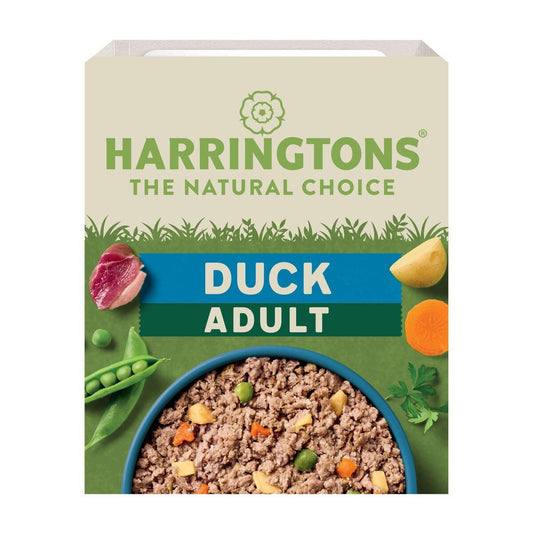 Harringtons Duck with Potato & Vegetables Wet Dog Food Tray 8 x 400g