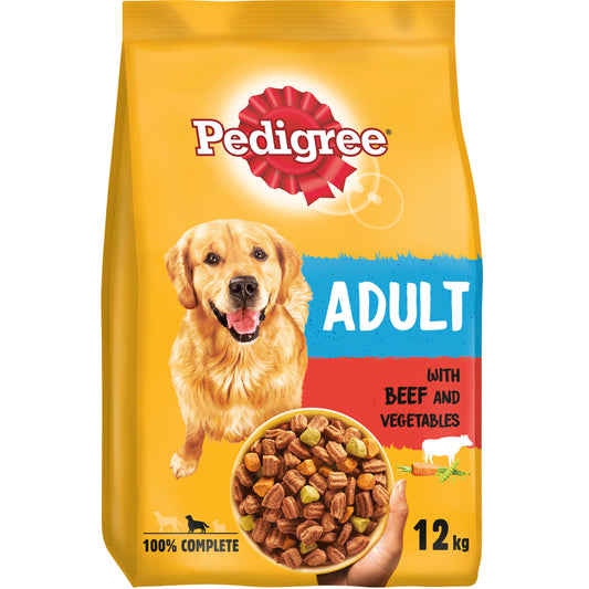Pedigree Complete Adult - Beef & Veg 12kg