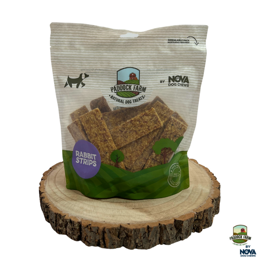 100% Rabbit Strips (500g)