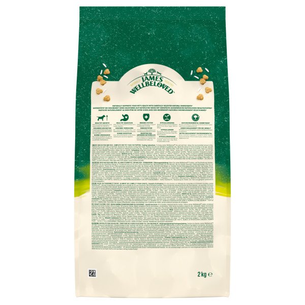 James Wellbeloved Puppy - Fish & Rice 2kg