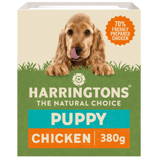 Harringtons Wet Puppy Food Trays Multipack 380g x 8