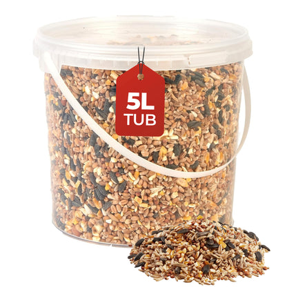 5L Tub Mix Seeds - Beewarm Wild Birds Food