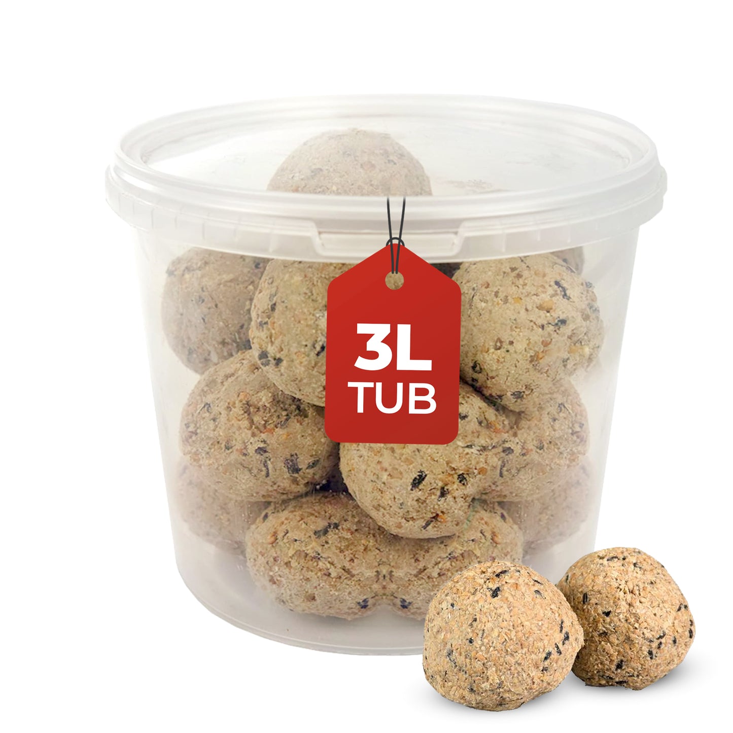 3L Tub Fat Balls - Beewarm wild Birds Food