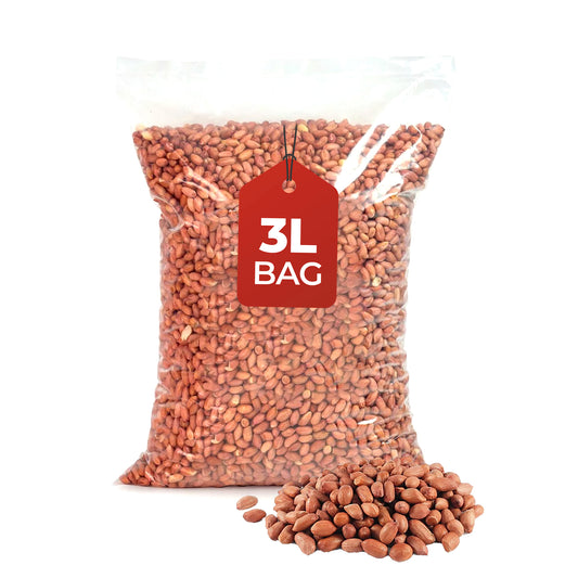 3l  Bag Peanuts Whole - Beewarm Wild Birds Food