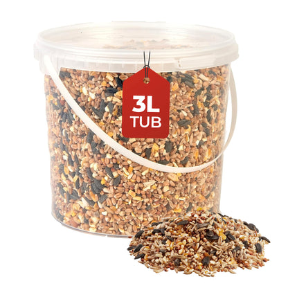 3L Tub Mix Seeds - Beewarm Wild Birds Food