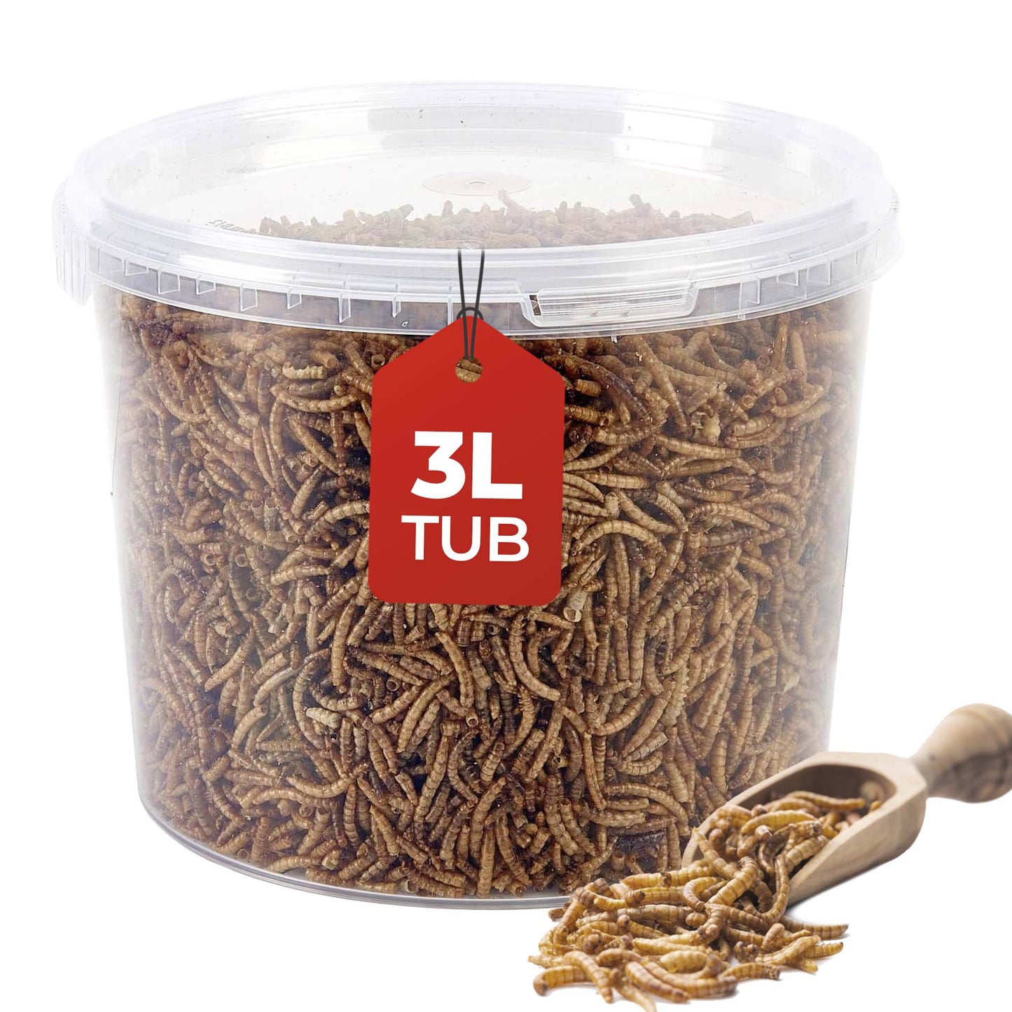 3L Tub Mealworms- Beewarm Wild Birds Food