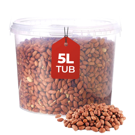 5L Tub Peanuts Whole - Beewarm Wild Birds Food