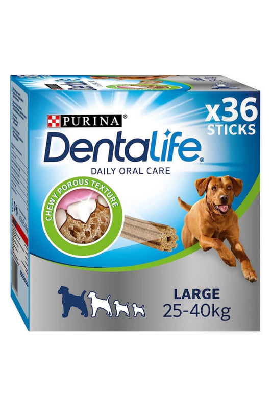 Purina Dentalife Oral Care Sticks Large 636g 36-Stick x 2