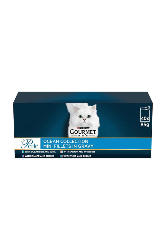 Gourmet Perle Pouch Ocean Collection in Gravy 85g 40pk x 1