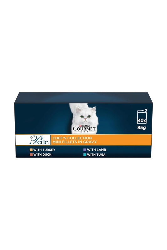 Gourmet Perle Pouch Chef's Collection in Gravy 85g 40pk x 1