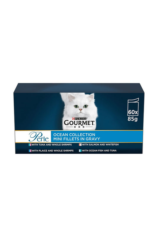 Gourmet Perle Pouch Ocean Collection in Gravy 85g 60pk x 1