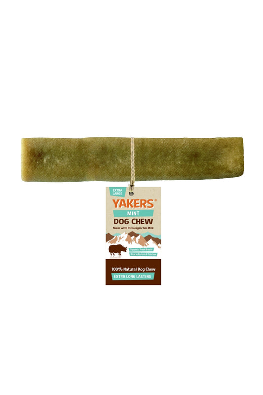 Yakers Dog Chew MINT Extra-Large x 10
