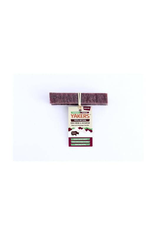 Yakers Dog Chew CRANBERRY SUPERFOOD Medium x 20