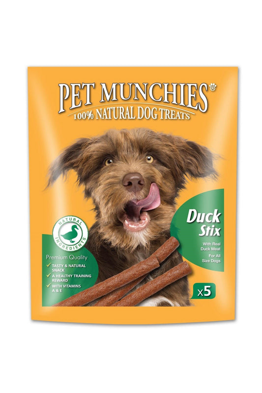 Pet Munchies Dog Stix - Duck 50g x 5 x 10