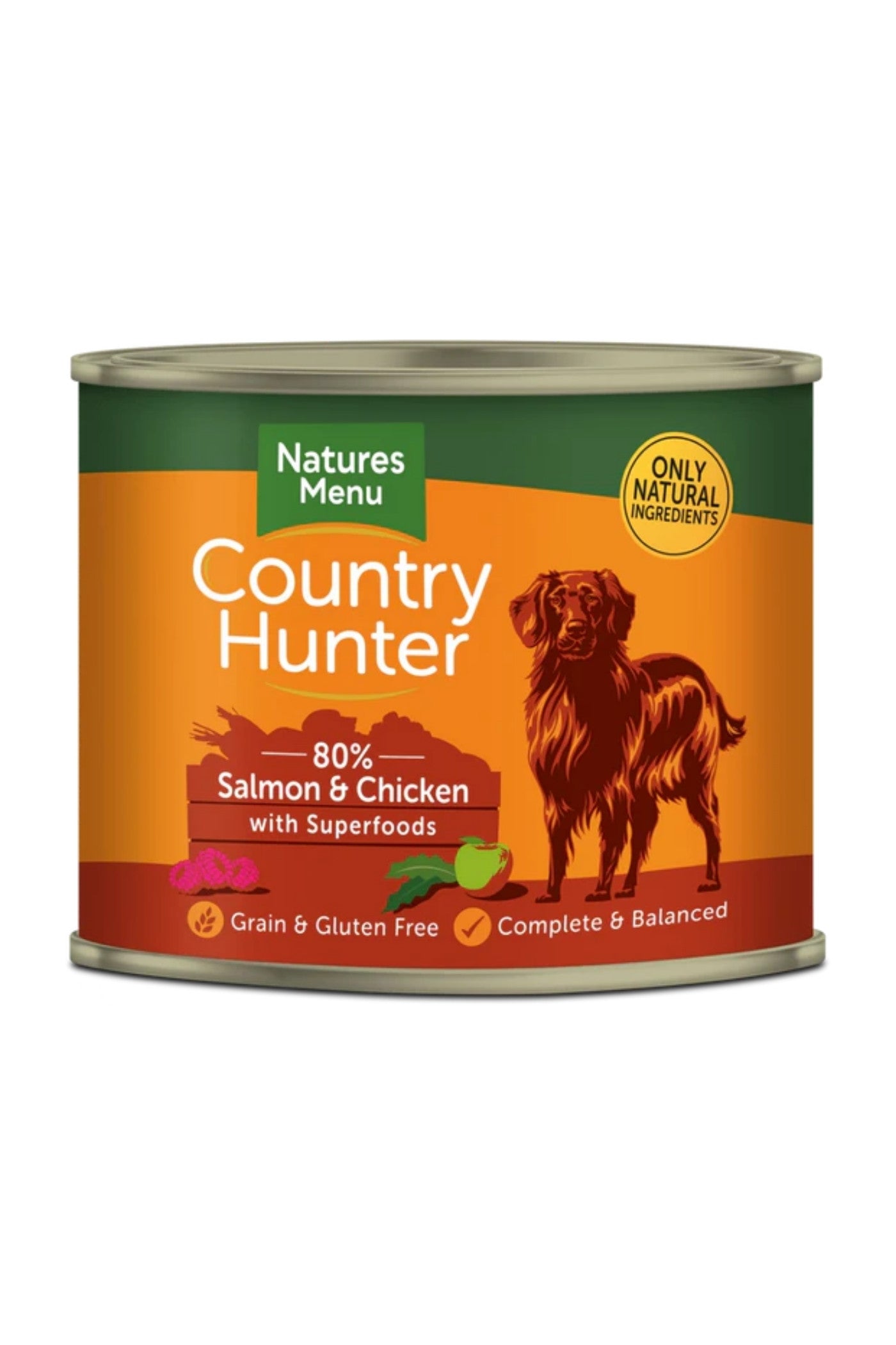 Country Hunter Cans  Salmon and Chicken with Superfoods For Adult Dogs