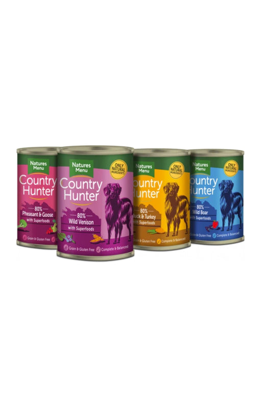 COUNTRY HUNTER GAME MEAT SELECTION CANS For Adult Dogs