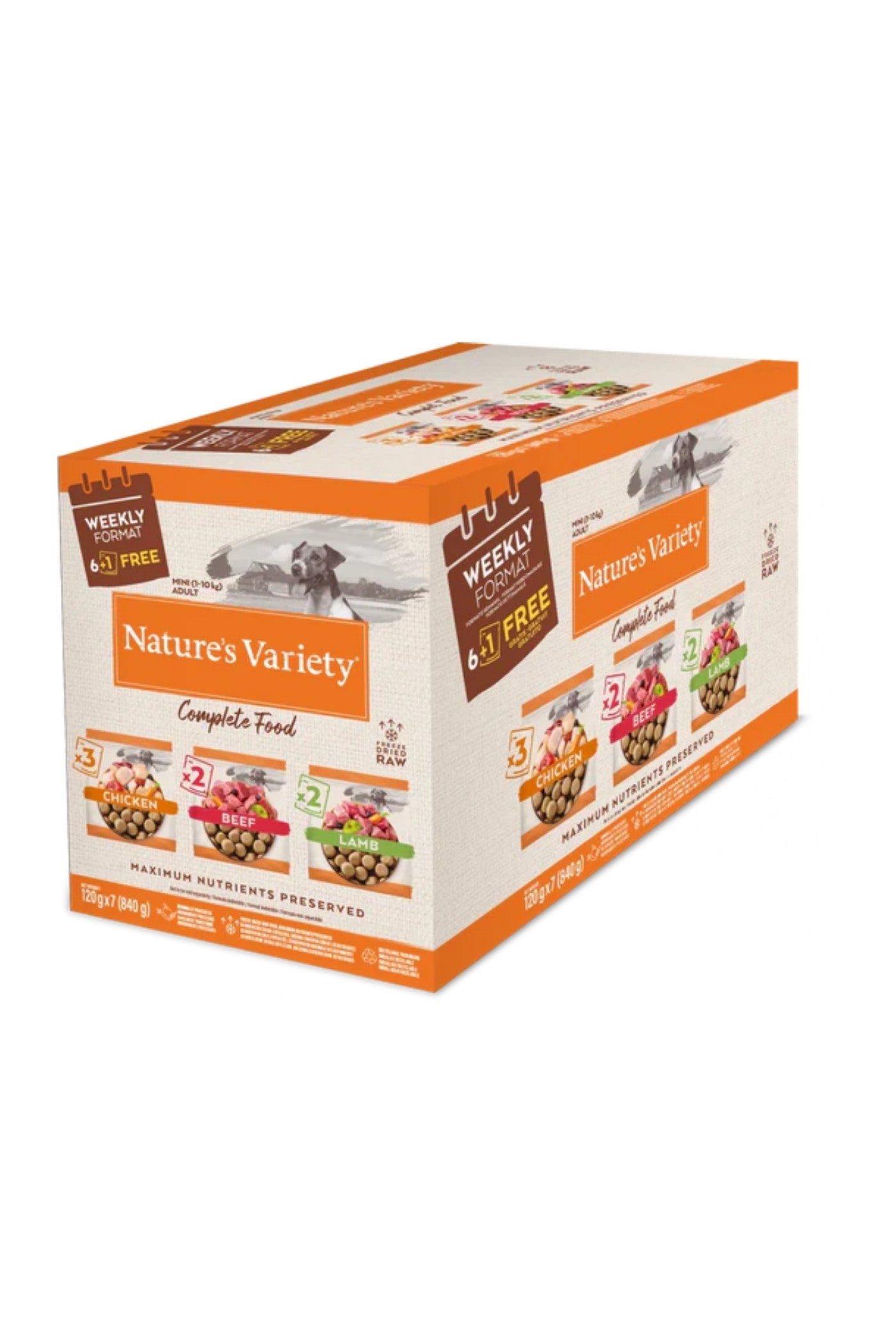 Complete Freeze Dried Food  Multipack For Adult Dogs