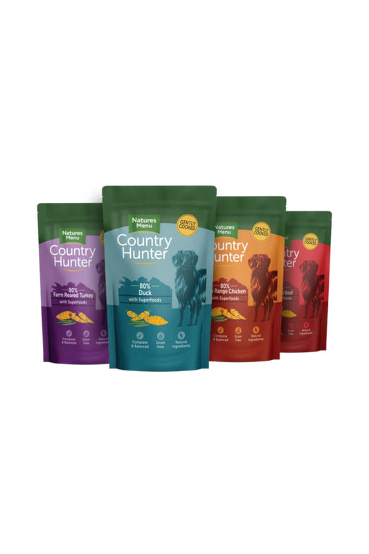 Country Hunter Dog Pouches  Superfood Selection Dog Pouches For Adult Dogs