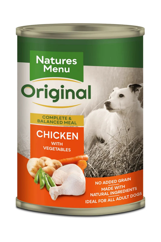 Natures Menu Cans  Chicken For Adult Dogs