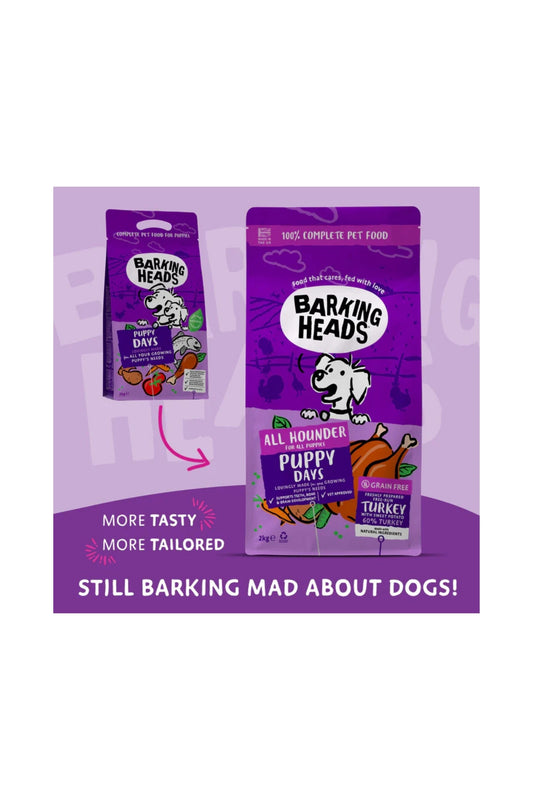 Barking Heads All Hounder Puppy Days 2kg