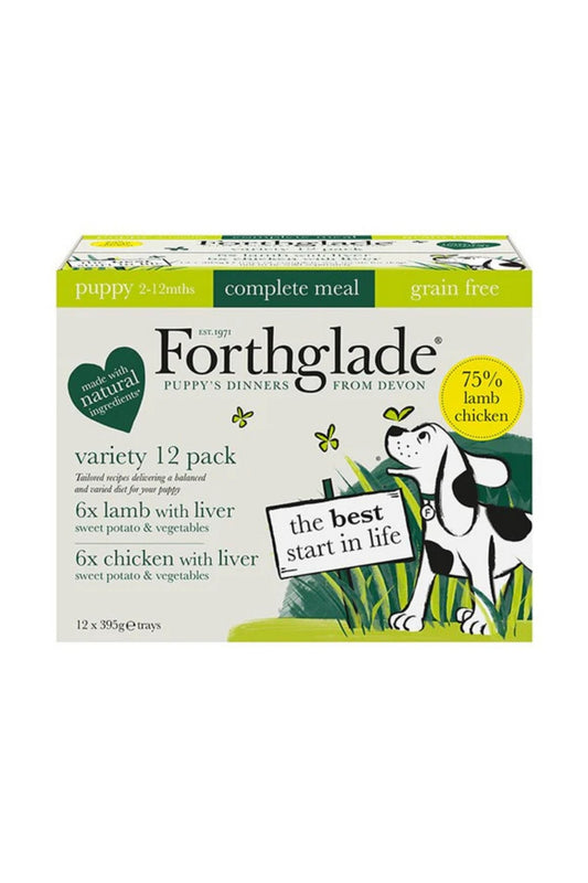 Forthglade Complete Puppy Grain Free Variety 12pk 395g x 1