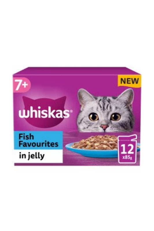 Whiskas Pouch Kitten Mixed Menu Jelly 85g 12pk x 4