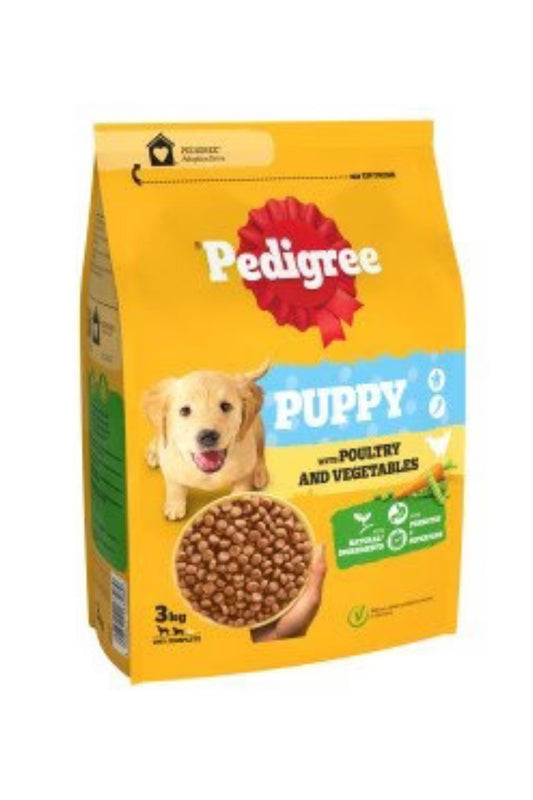 Pedigree Complete Puppy Poultry & Vegetables 3kg