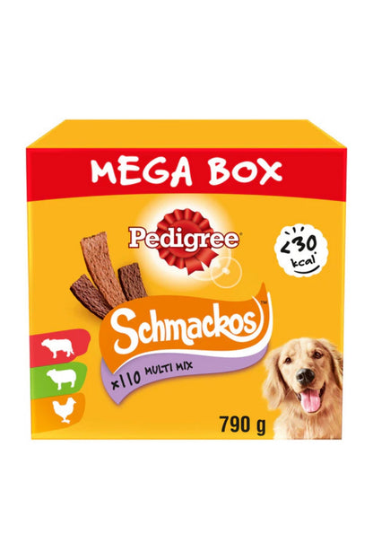 Pedigree Schmackos Dog Sticks Multi MEGA BOX 790g x 1