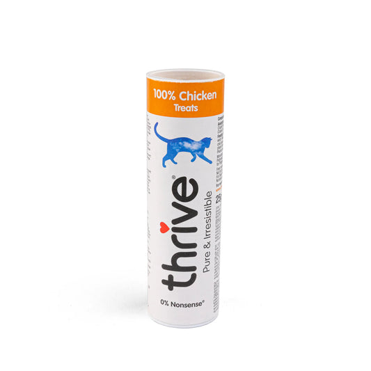 100% Chicken Breast Cat Treats 25g Tube