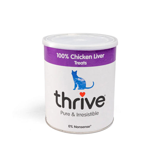 100% Chicken Liver Cat Treats 135g Tube