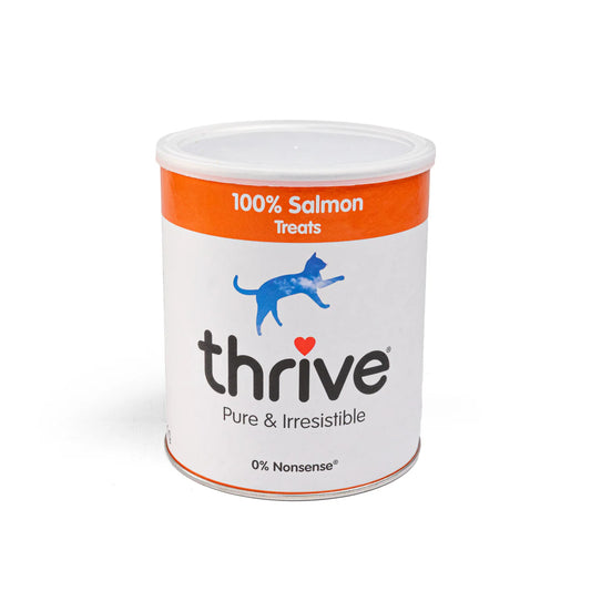 100% Salmon Fillet Cat Treats 121g Tube