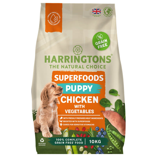 Harringtons Puppy GRAIN-FREE Superfoods Chicken 10kg