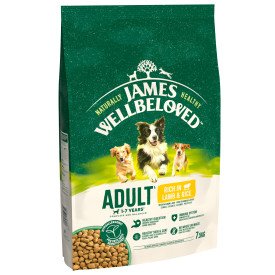 James Wellbeloved Adult Dog - Lamb & Rice 7.5kg