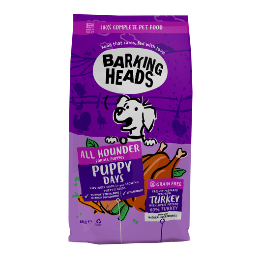 Barking Heads All Hounder Puppy Days 6kg